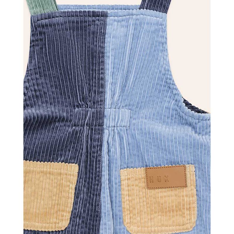 Huxbaby Midnight Colour Block Overalls 3-4Y image number 3